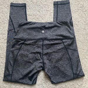 90 Degree By Reflex Gray Performance Leggings